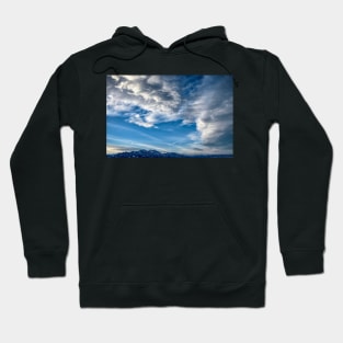 Cloudy Sky Over the Flatiron Mountains Hoodie